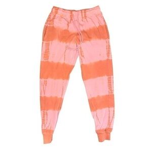 Roller Rabbit Monkey sweatpants in pink and orange tie dye - Size XS
100% cotton